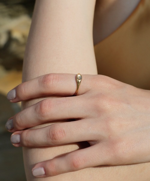 TEN. 18KGP ソフトリング 18号　箱付き TEN. 指輪 リング 18KGP アビスリング レディース メンズ : ZOZOTOWN