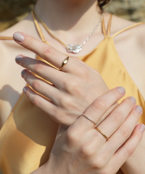 TEN. 18KGP ソフトリング 18号　箱付き TEN. 指輪 リング 「ZOZO限定」18KGP フルリング レディース メンズ