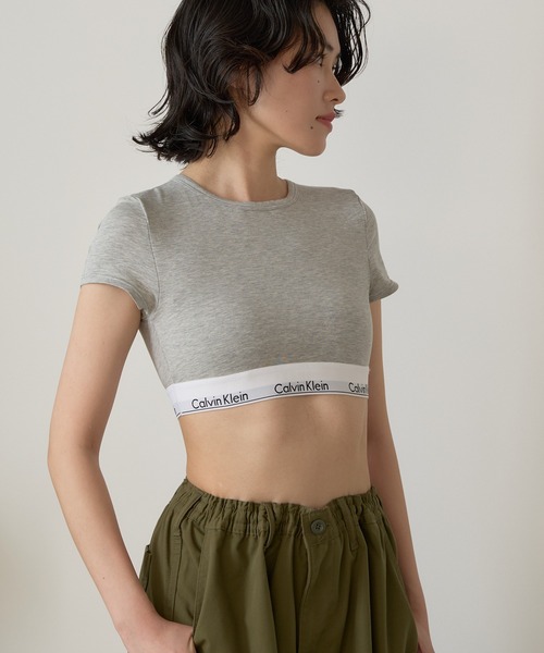 Tシャツブラレット ¥9,900 Calvin Klein スポーツブラ Klein/カルバンクライン T-SHIRT