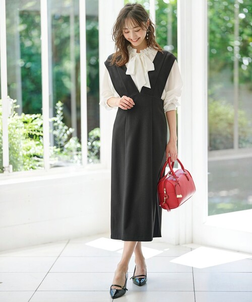 ANY SIS（エニィスィス） スカート 「洗える」タイト ジャンパー