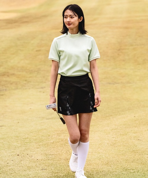 新品未使用品　アイリッシュマンスカート IRISHMAN スカート 「REFLECT」original one tuck skirt / 光る