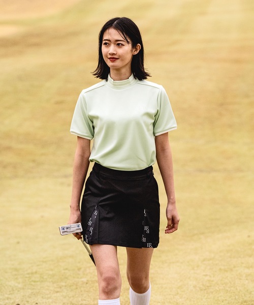 IRISHMAN スカート 「REFLECT」original one tuck skirt / 光る