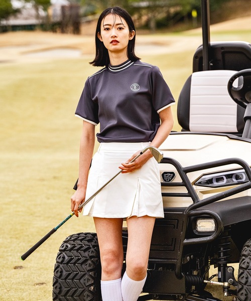IRISHMAN スカート 「REFLECT」original one tuck skirt / 光る