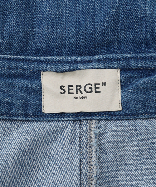 SURGE スカート デニム SERGE de bleu/サージ サロペット