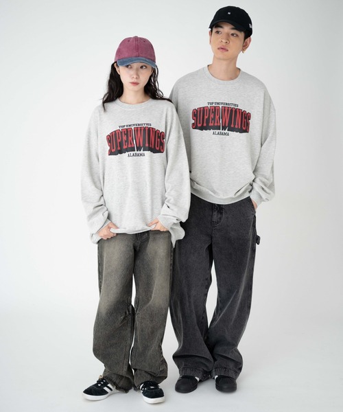 WEGO トレーナー スウェット WEGO/「25春夏大好評につき再入荷