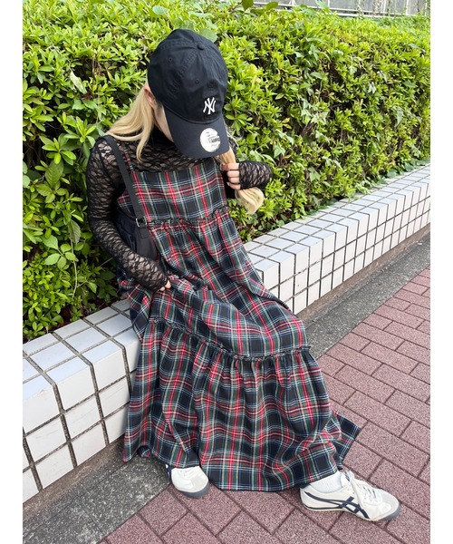 WC ワンピース タータンチェックキャミワンピース : ZOZOTOWN Yahoo!店