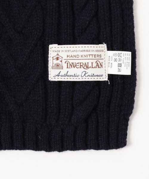 INVERALLAN（インバーアラン） マフラー INVERALLAN / Cable Rib Scarf