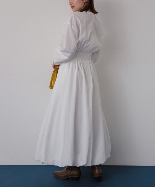 SENSE OF PLACE by URBAN RESEARCH ワンピース スキッパーバルーン