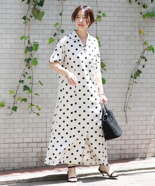 JOURNAL STANDARD L'ESSAGE ホワイトシャツワンピース