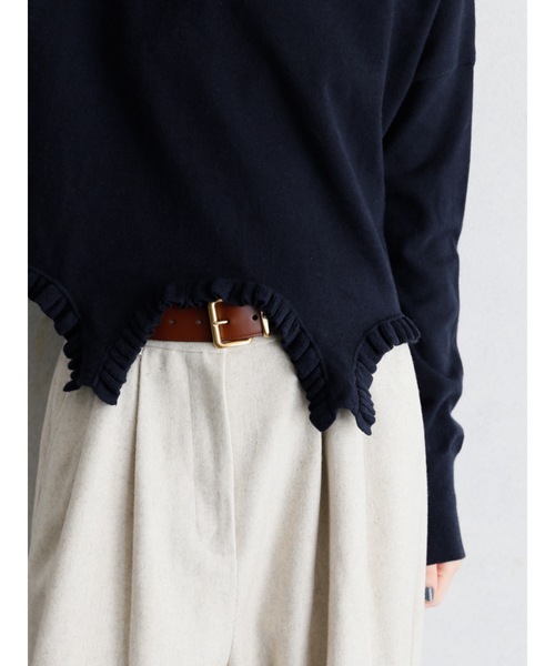 ニット/セーター Katrin TOKYO 2way frill knit Katrin TOKYO ニット セーター cropped frill knit レディース