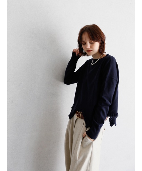 Katrin TOKYO ニット セーター cropped frill knit レディース
