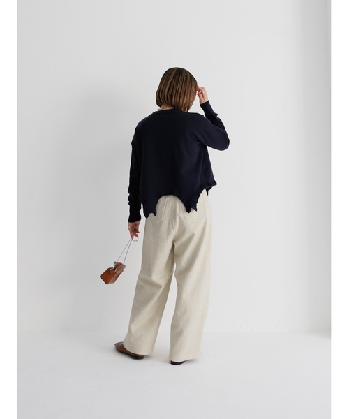 ニット/セーター Katrin TOKYO 2way frill knit Katrin TOKYO ニット セーター cropped frill knit レディース