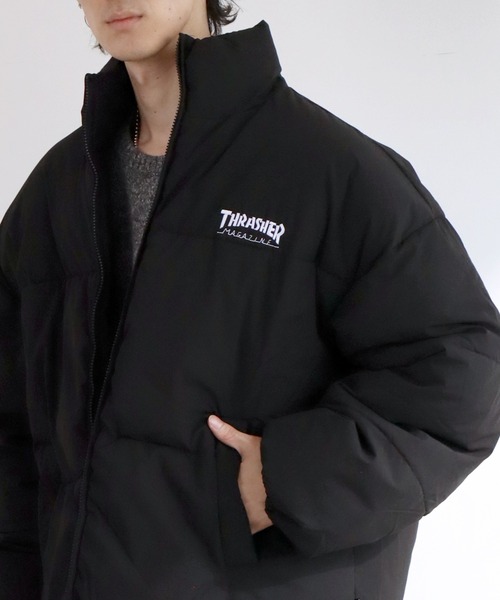 THRASHER（スラッシャー） ダウンジャケット ダウン 「THRASHER