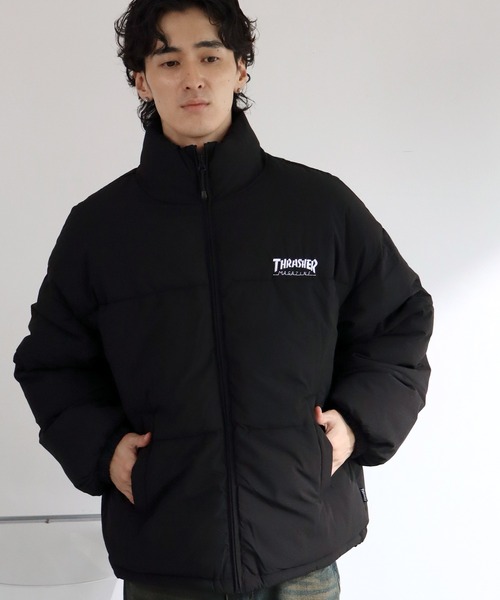 THRASHER（スラッシャー） ダウンジャケット ダウン 「THRASHER