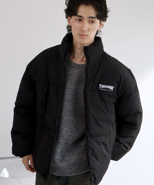 THRASHER（スラッシャー） ダウンジャケット ダウン 「THRASHER