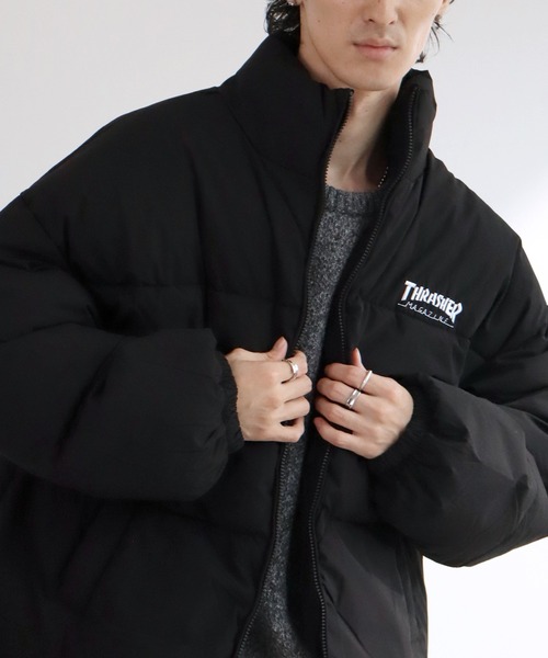 THRASHER（スラッシャー） ダウンジャケット ダウン 「THRASHER