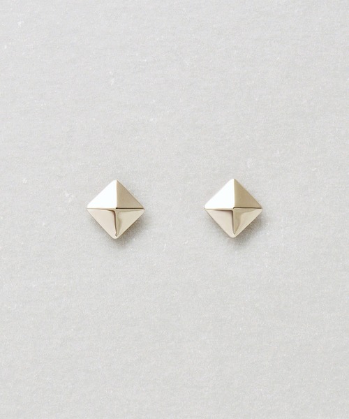 ピアス 「 セカンドピアス」Pt　スタッズピアス( 4mm） レディース
