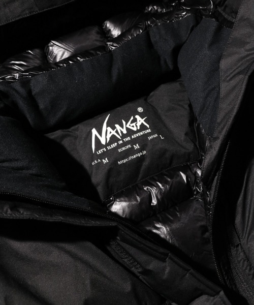 ダウンジャケット ダウン NANGA / ナンガ MOUNTAIN BELAY COAT マウンテンビレーコート メンズの画像