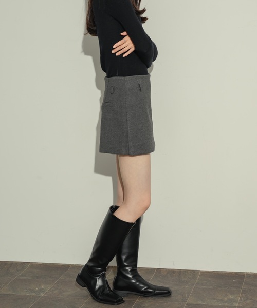 NEUNA スカート セミフレアミニスカパン : ZOZOTOWN Yahoo!店