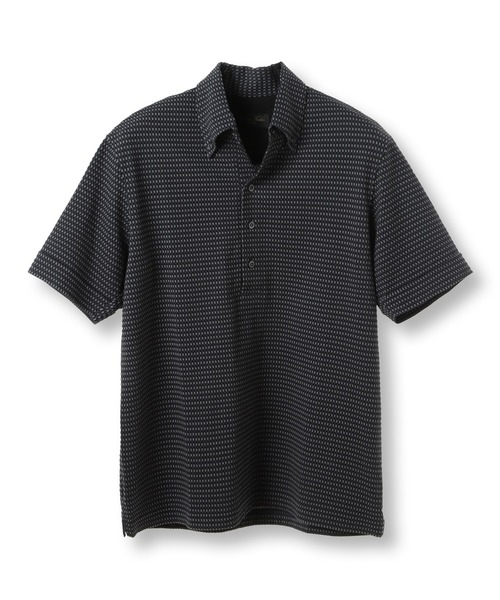tシャツ 「ACTIVE TAILOR」サッカー織りポロシャツ「COOL MAX/吸水速乾」 メンズの画像