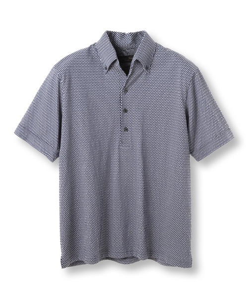 tシャツ 「ACTIVE TAILOR」サッカー織りポロシャツ「COOL MAX/吸水速乾」 メンズの画像