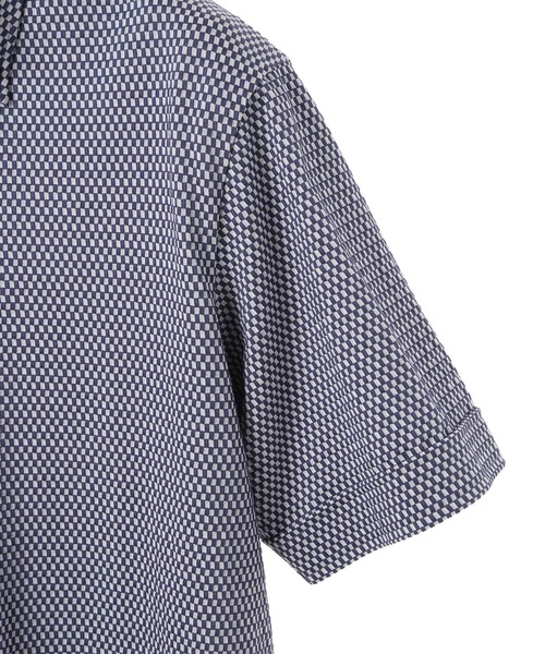 tシャツ 「ACTIVE TAILOR」サッカー織りポロシャツ「COOL MAX/吸水速乾」 メンズの画像