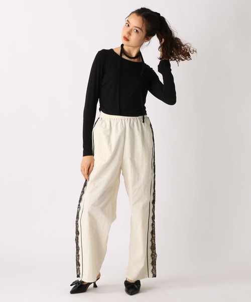 PINKO レースラインパンツ Spick & Span｜レースラインパンツ | Rakuten Fashion(楽天