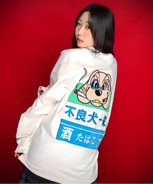 GALFY（ガルフィー） tシャツ GA×GALFY-ファミリーわんこロンTee