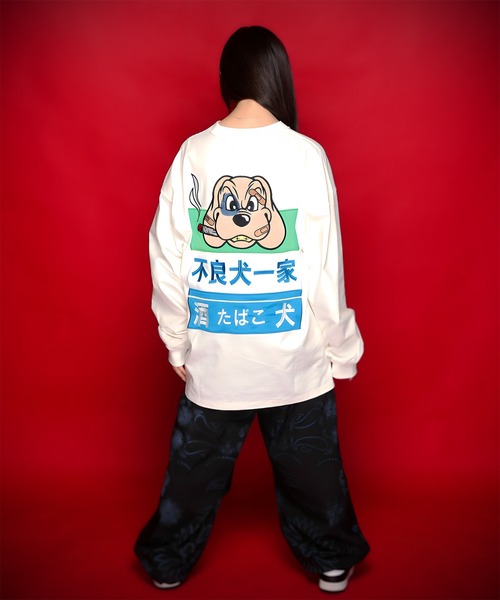 GALFY（ガルフィー） tシャツ GA×GALFY-ファミリーわんこロンTee