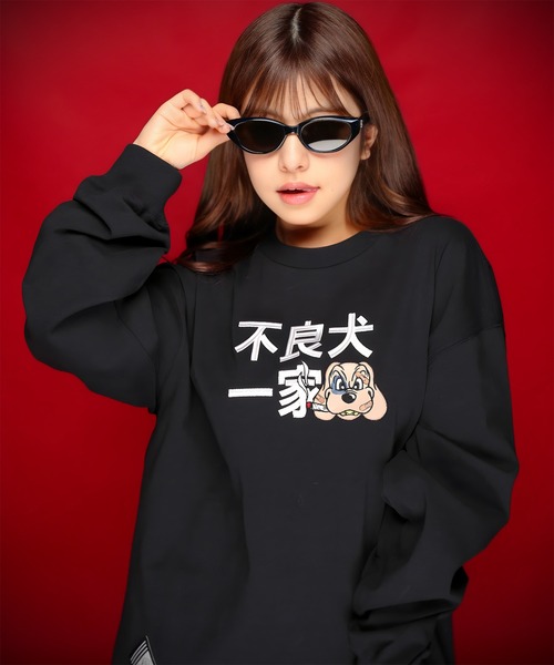 GALFY（ガルフィー） tシャツ GA×GALFY-ファミリーわんこロンTee
