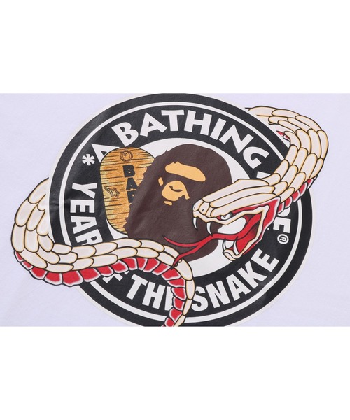 A BATHING APE tシャツ YEAR OF THE SNAKE TEE メンズ レディース 