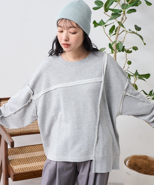 FREAK'S STORE（フリークスストア） トレーナー スウェット リメイク風