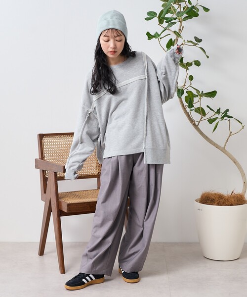 FREAK'S STORE（フリークスストア） トレーナー スウェット リメイク風