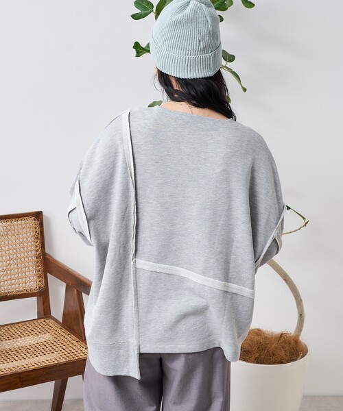 FREAK'S STORE（フリークスストア） トレーナー スウェット リメイク風