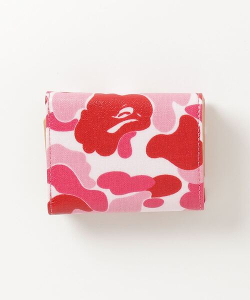 A BATHING APE ABC CAMO WALLET 財布 三つ折り財布 A BATHING APE 財布 ABC CAMO WALLET レディース メンズ