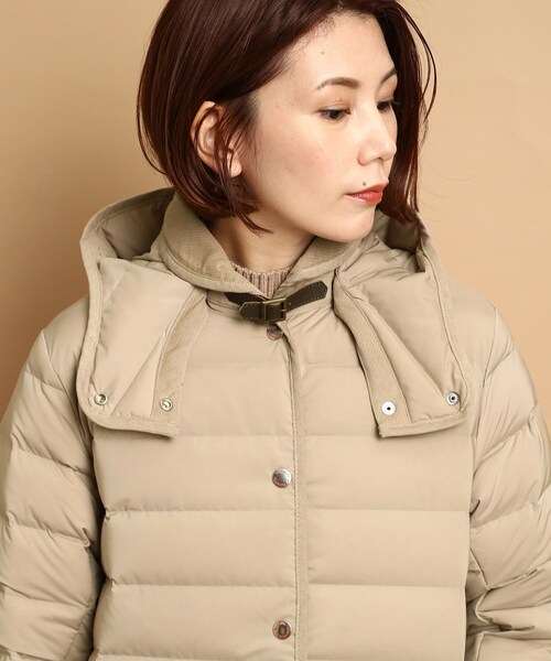 「Vincent et Mireille」 ダウンコート 02 オリーブ レディース_画像5