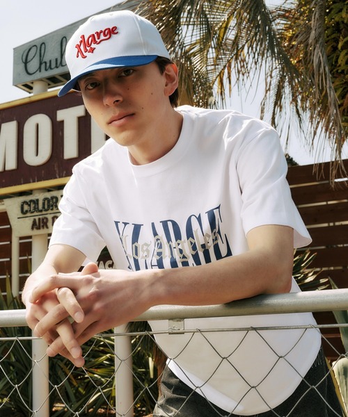 大人気 早い者勝ち XLARGE OVERLAP LOGO S/S TEE デザイン◎ org.jpg