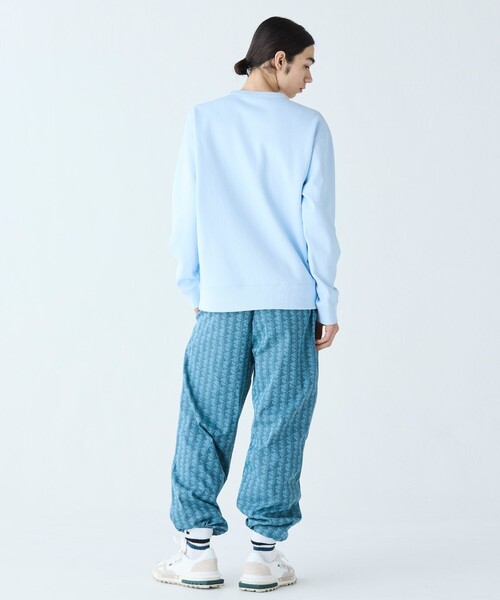 【Lacoste】ジャカードモノグラム ジップジャージパンツセット LACOSTE ジャージ モノグラムジャカードトラックジャケット