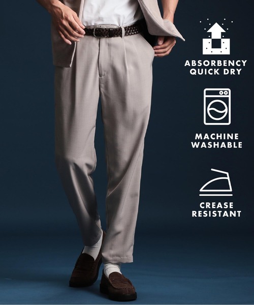 THE SHOP TK パンツ ドライポリイージーパンツ セットアップ可/吸水速