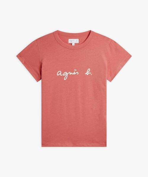 【agnes b.】ロゴプリント コットン 半袖 Tシャツセット agnes b. tシャツ ロゴプリント コットン 半袖Tシャツ ”Brando