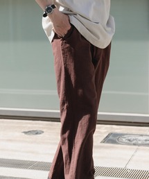 パンツ 「セットアップ対応」天然素材リネンコットンウエストイージーパンツ メンズ｜ZOZOTOWN Yahoo!店