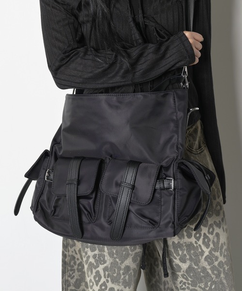 sale●クロスバッグ●ショルダーバッグ(24-4) FOLLOWIN ショルダーバッグ バッグ 「2025SS」A4収納可能