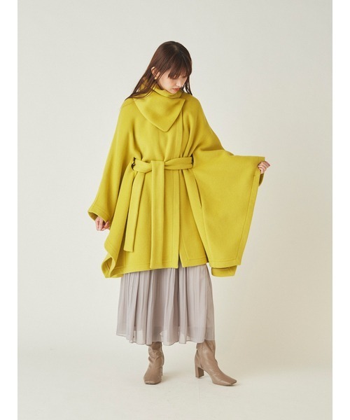 SNIDEL（スナイデル） ポンチョコート ONE SIZE グレー レディース