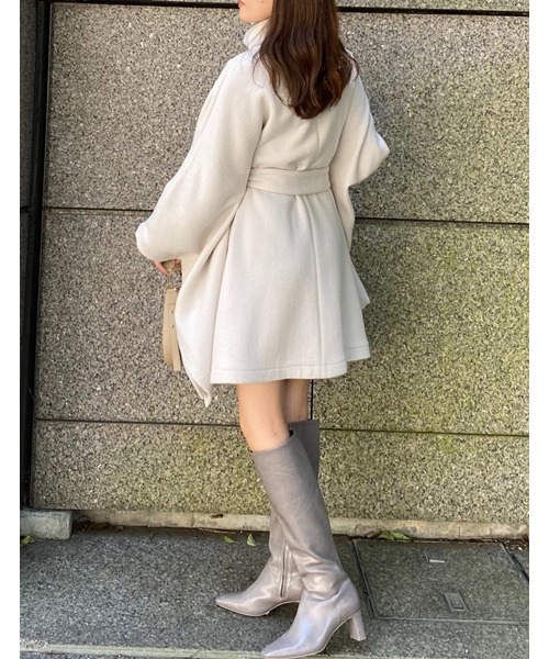 SNIDEL（スナイデル） ポンチョコート ONE SIZE グレー レディース