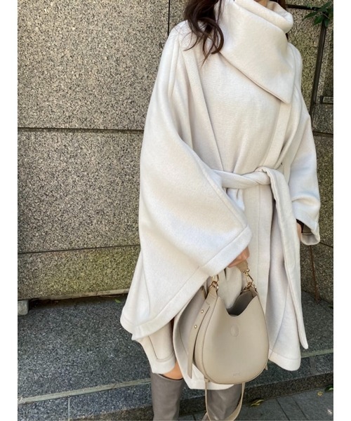 SNIDEL（スナイデル） ポンチョコート ONE SIZE グレー レディース