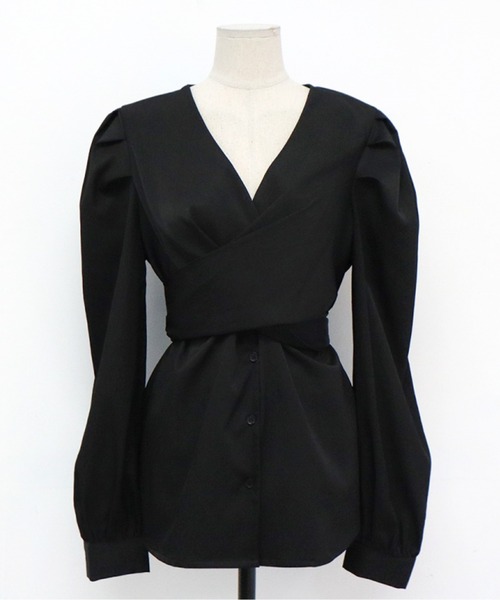 ブラウス シャツ 「新サイズ追加/2サイズ展開/WEB先行サイズ」ギンガムバックリボンシャツ レディース ブラウス シャツ ギンガムチェックシャツ レディース : ZOZOTOWN