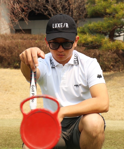 ポロシャツ 半袖 (RM)「LUXE/R GOLF」COOL ＆ DRY ストレッチ スムース