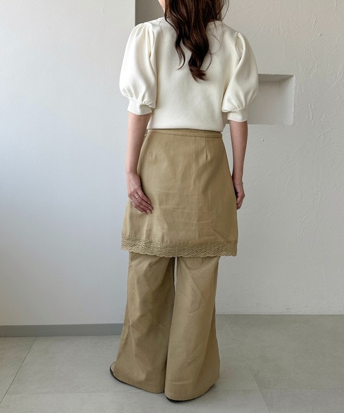 パンツ aluna 2way tops apres jour（アプレジュール） パンツ 「apres jour clair」2WAY