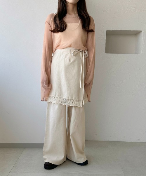 apres jour（アプレジュール） パンツ 「apres jour clair」2WAY
