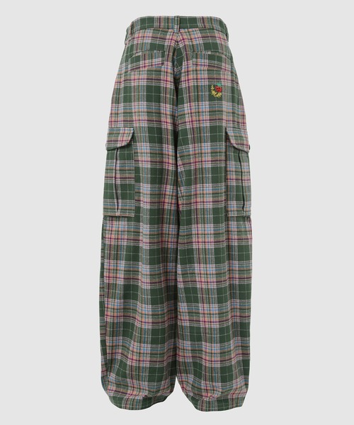 sacra FLANNEL CARGO PANTS カーゴパンツ グレー sacra FLANNEL CARGO PANTS カーゴパンツ グレー - パンツ工場